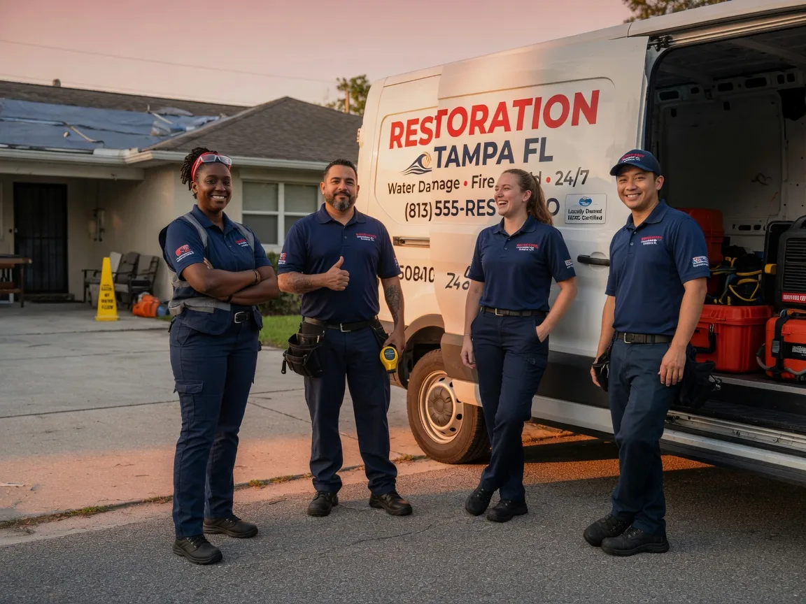Water Damage Restoration company in Inez, TX